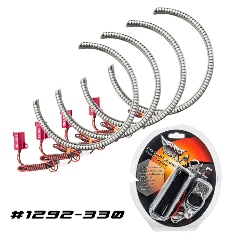 Oracle Dodge Challenger 08-14 LED Waterproof Halo Kit - ColorSHIFT ORACLE Lighting