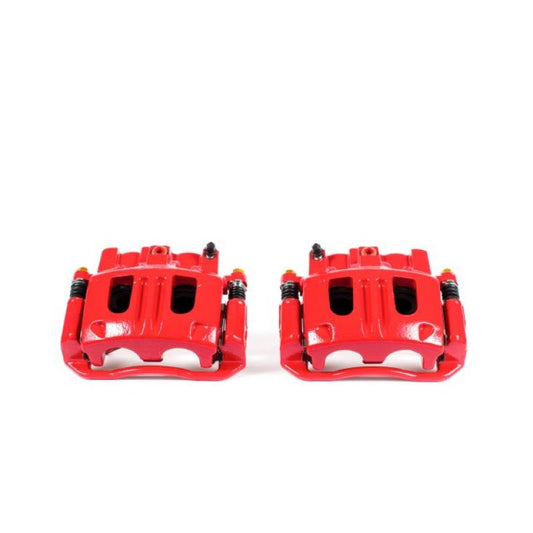 Power Stop 2003 Ford Explorer Sport Front Red Calipers w/Brackets - Pair PowerStop