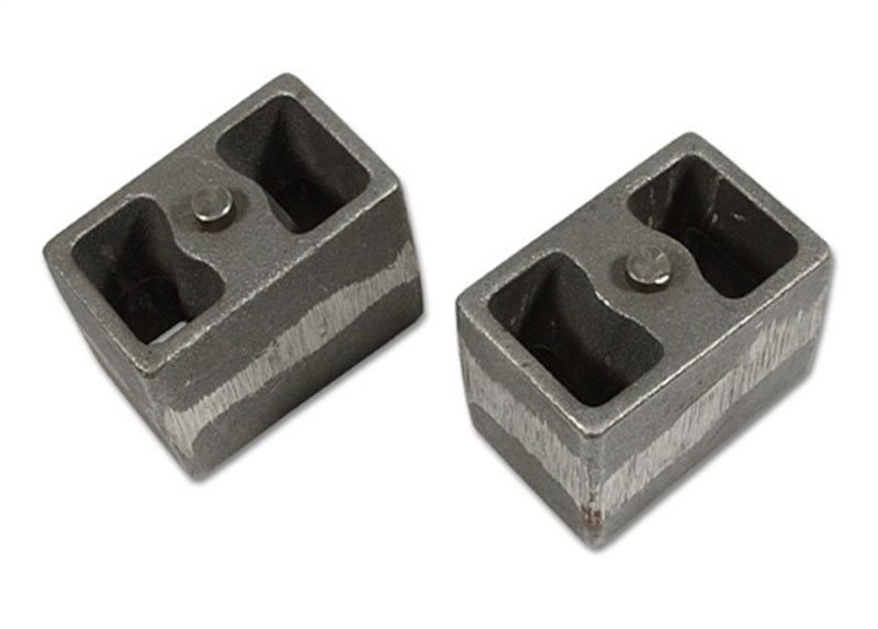 Tuff Country 4in Cast Iron Lift Blocks (3in Wide/ Tapered) Pair