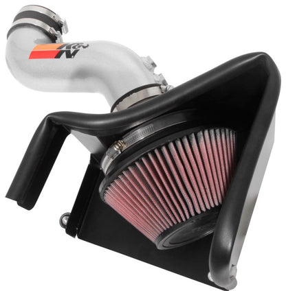 K&N 15-18 Hyundai Sonata L4-2.4L F/I Silver Typhoon Short Ram Intake K&N Engineering