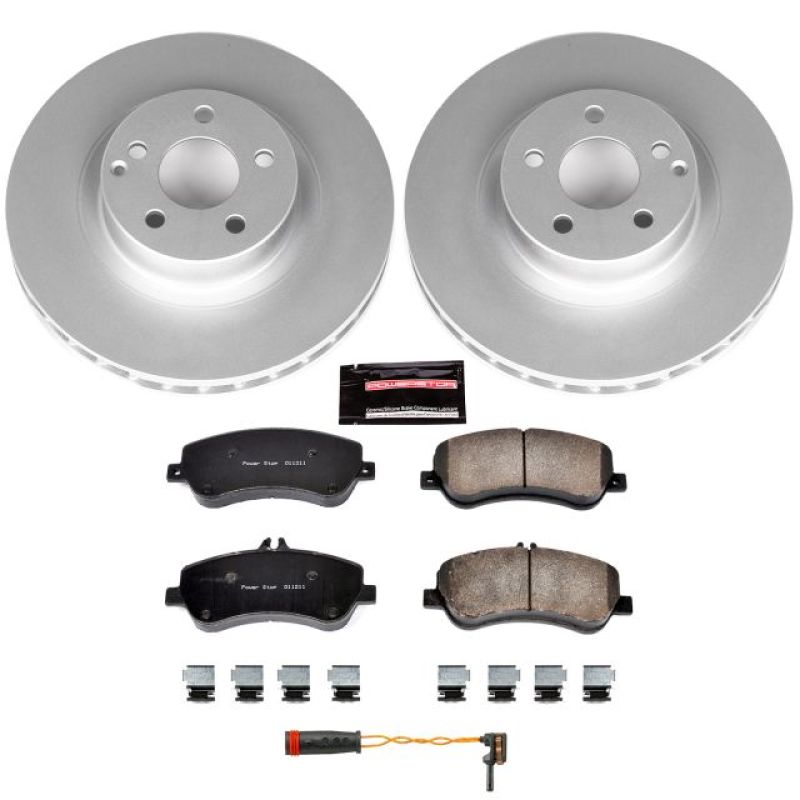 Power Stop 13-15 Mercedes-Benz GLK250 Front Z23 Evolution Sport Coated Brake Kit PowerStop