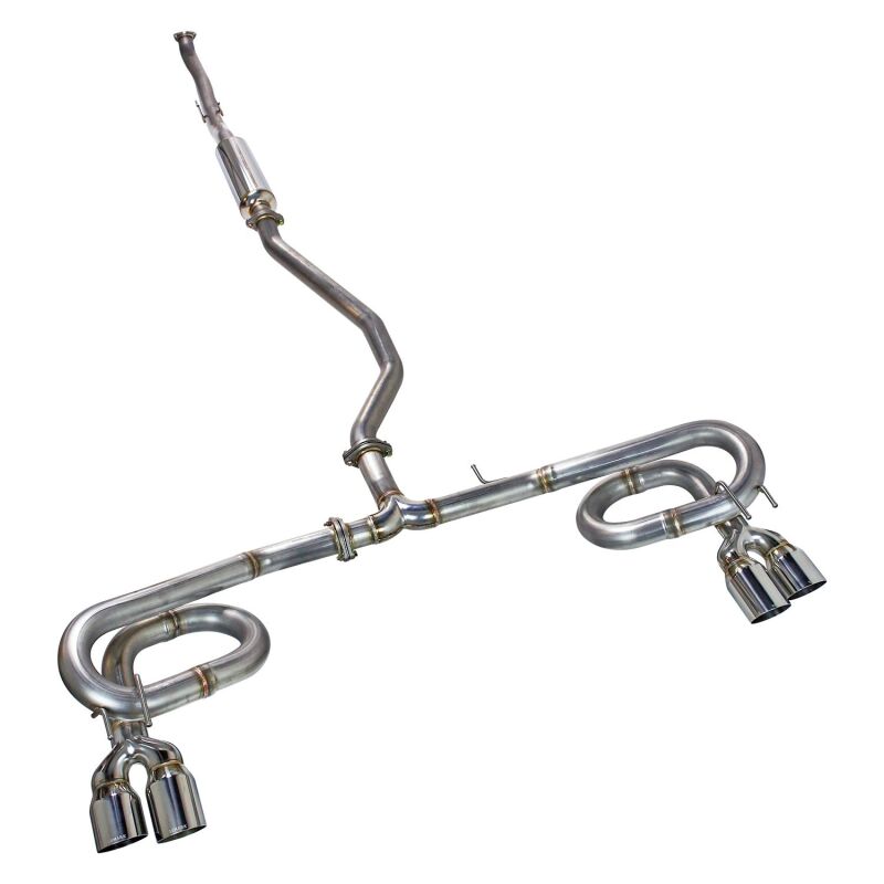 Remark 2022+ Honda Civic Sport Hatchback FL2 (Link Loop) Catback Exhaust Stainless Steel Tip Remark