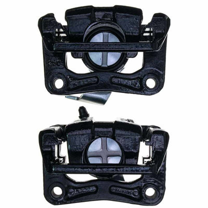 Power Stop 09-14 Acura TSX Rear Black Caliper - Pair w/Bracket PowerStop