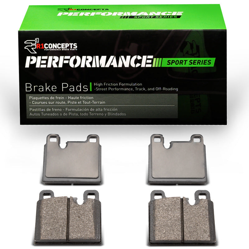 R1 Front Performance Brake Pads 1984-1989 Porsche 911 - 2115-0287-00