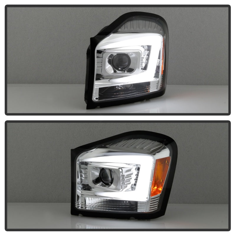 Spyder 04-06 Dodge Durango Projector Headlights - Chrome PRO-YD-DDU04-LB-C SPYDER