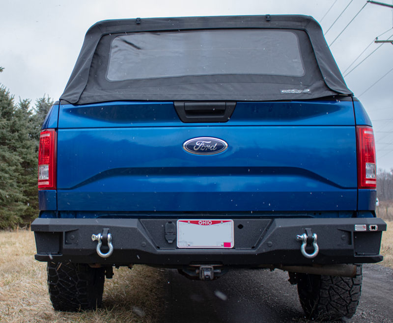 Fishbone Offroad 15-20 Ford F150 Rear Bumper  - Black Fishbone Offroad