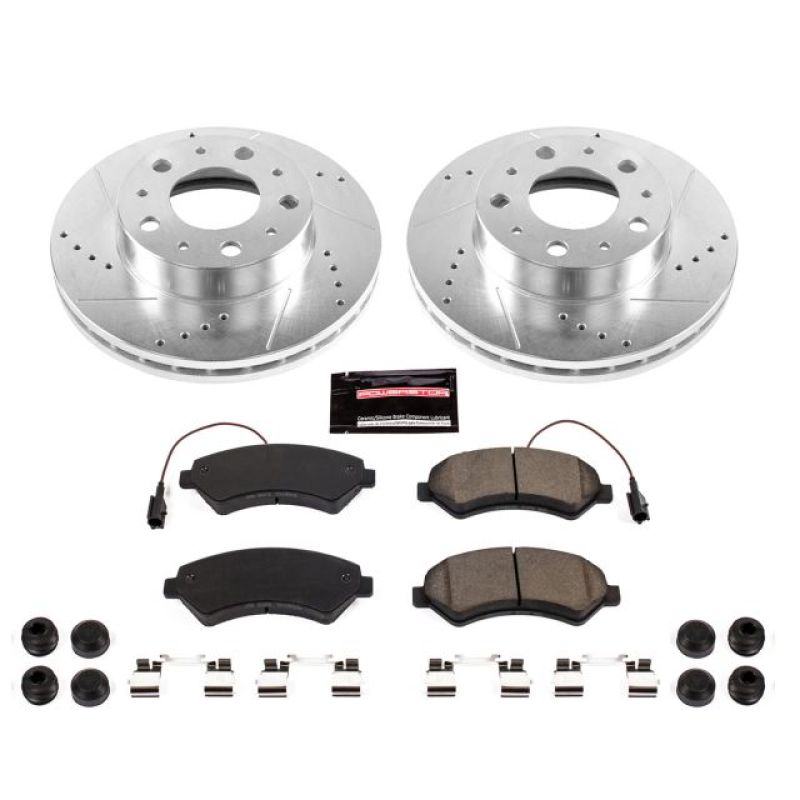 Power Stop 14-19 Ram ProMaster 1500 Front Z23 Evolution Sport Brake Kit PowerStop