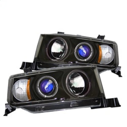 Spyder Scion XB 03-07 Projector Headlights LED Halo Black High H1 Low 9006 PRO-YD-TSXB03-HL-BK SPYDER