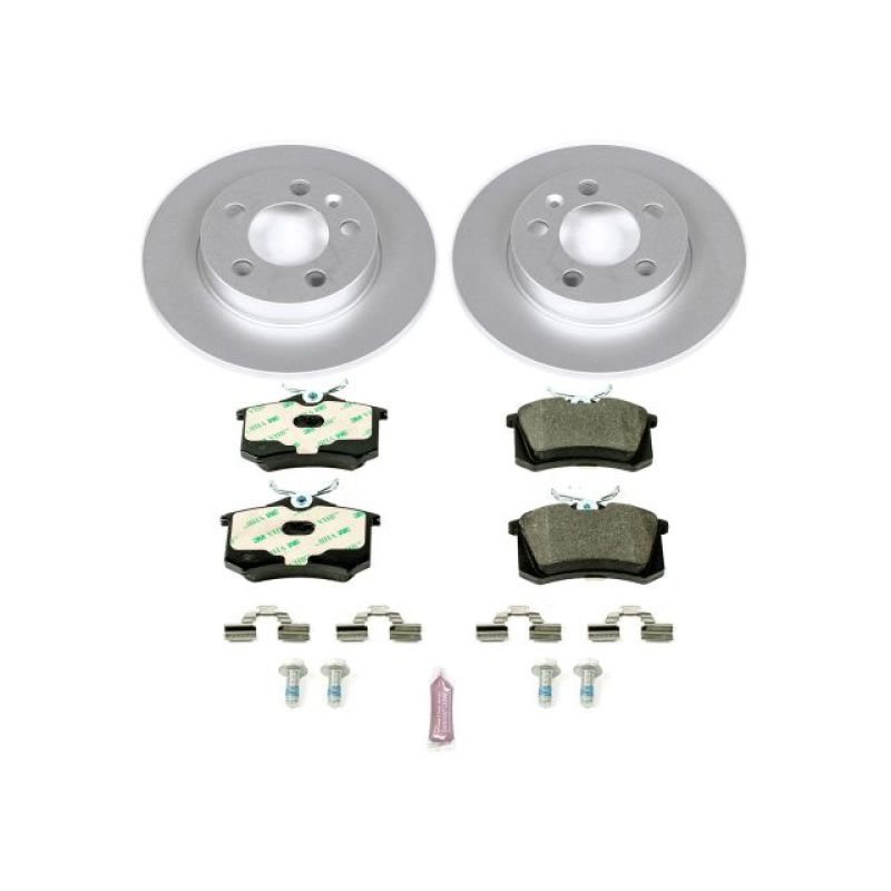 Power Stop 00-06 Audi TT Quattro Rear Euro-Stop Brake Kit PowerStop