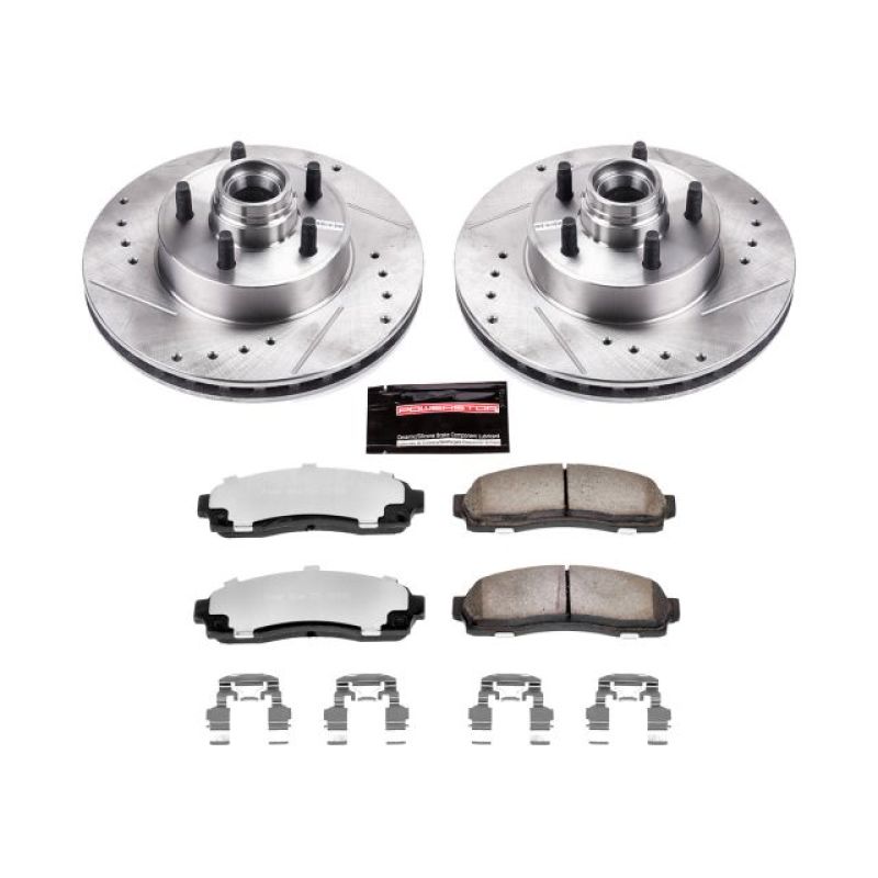 Power Stop 10-11 Ford Ranger Front Z36 Truck & Tow Brake Kit PowerStop