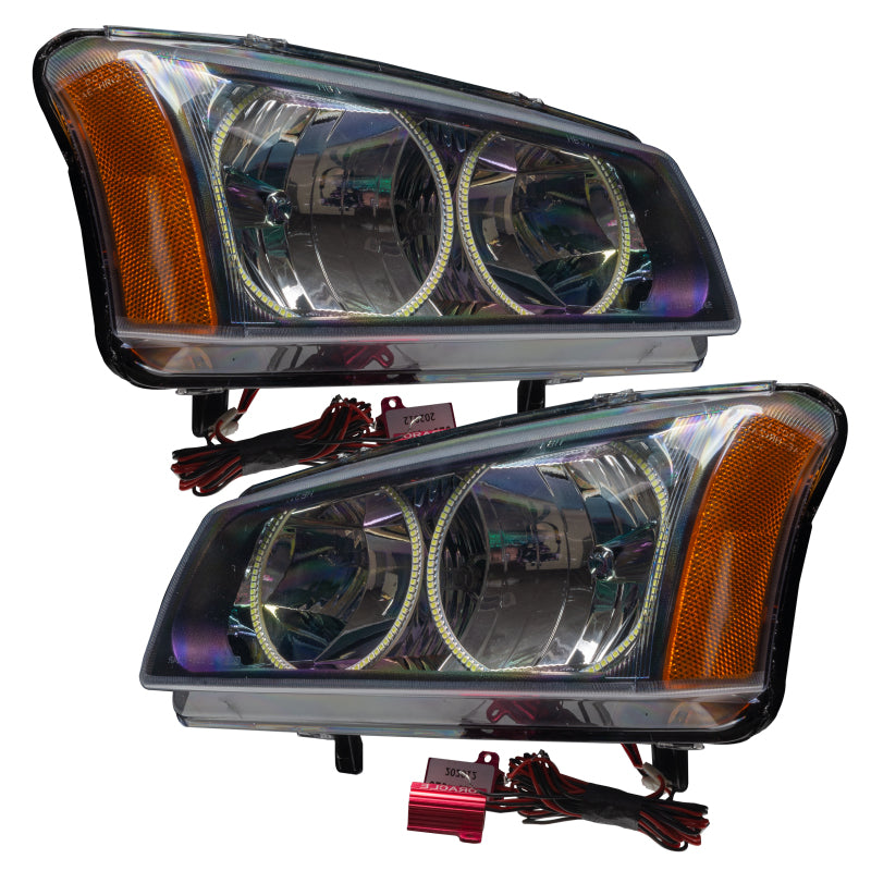 Oracle Lighting 03-06 Chevrolet Silverado Pre-Assembled LED Halo Headlights -Blue SEE WARRANTY