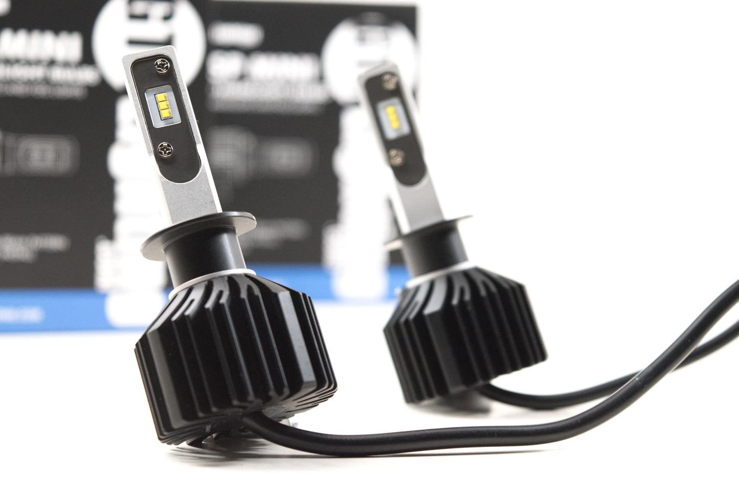 GTR Lighting CSP Mini H1 LED Headlight Bulbs (Pair) - SN.LED147-2PK