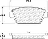 StopTech Street Disc Rear Brake Pads - 305.03290