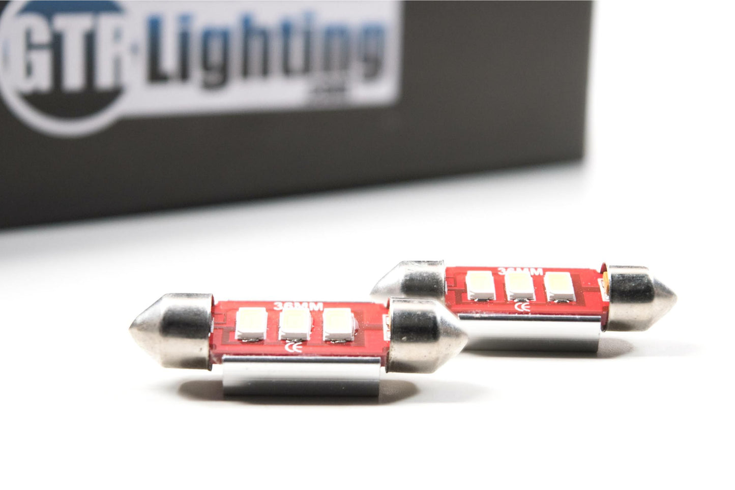 GTR Lighting CANBUS 42mm Festoon LED Bulb Blue - GTR.LED360