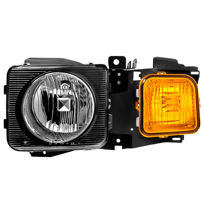 xTune Hummer H3 06-10 / Hummer H3T 09-10 Driver Side Headlight -OEM Left HD-JH-HUMH306-OE-L SPYDER