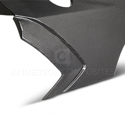 Anderson Composites 20-24 Chevrolet  Corvette C8 Carbon Fiber Rear Fenders - AC-RF20CHC8