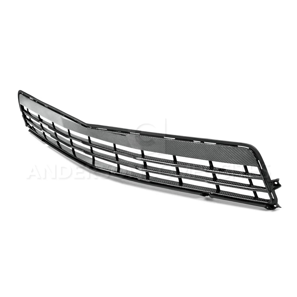 Anderson Composites 14-15 Chevrolet Camaro Carbon Fiber Front Lower Grille - AC-LG14CHCAM