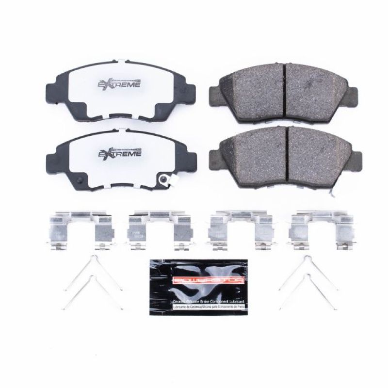 Power Stop 13-14 Acura ILX Front Z26 Extreme Street Brake Pads w/Hardware PowerStop