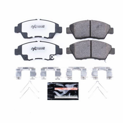 Power Stop 13-14 Acura ILX Front Z26 Extreme Street Brake Pads w/Hardware PowerStop