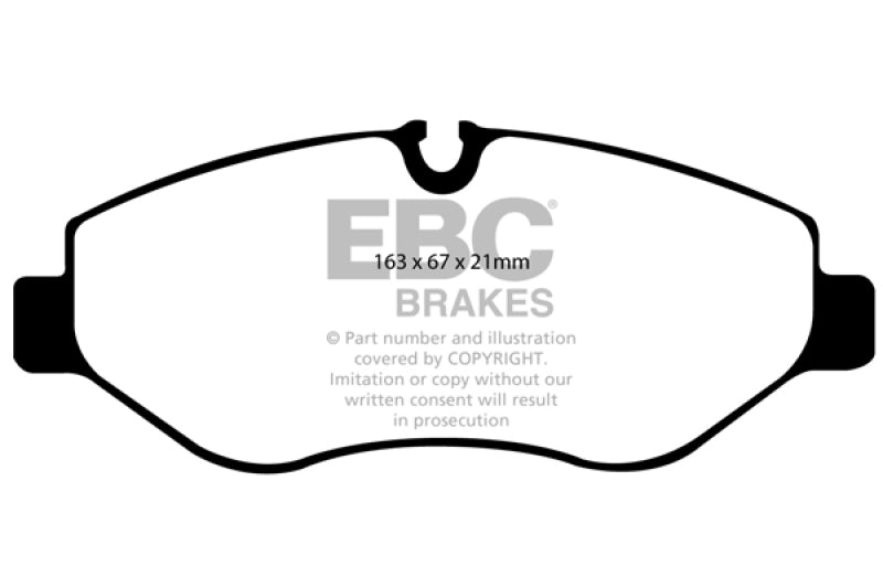 EBC Ultimax2 Front Brake Pads - UD1316