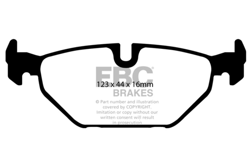 EBC GreenStuff Rear Brake Pads - DP21405