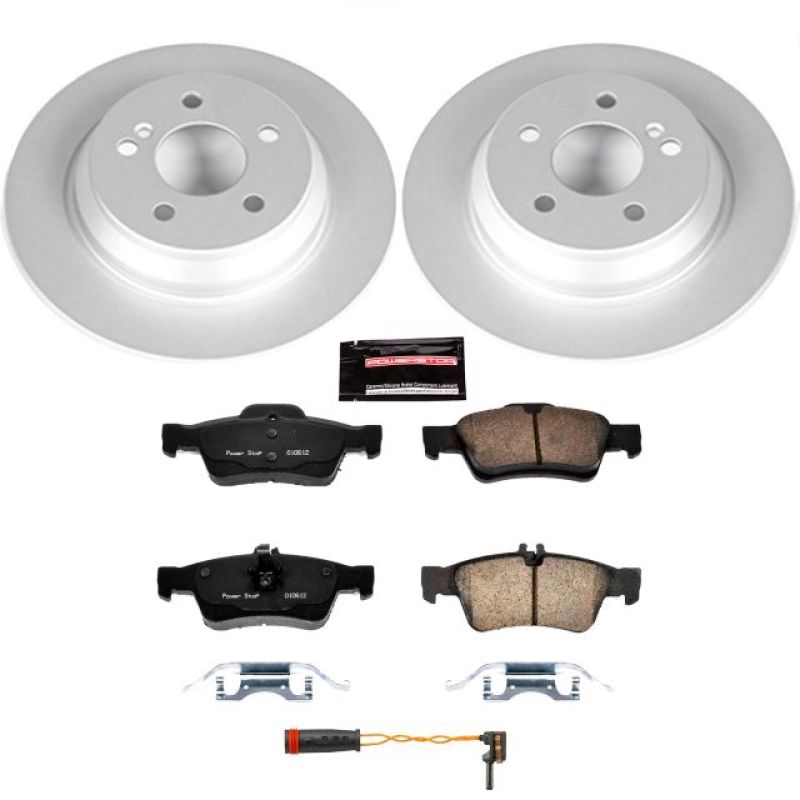 Power Stop 03-06 Mercedes-Benz CL500 Rear Z23 Evolution Sport Coated Brake Kit PowerStop