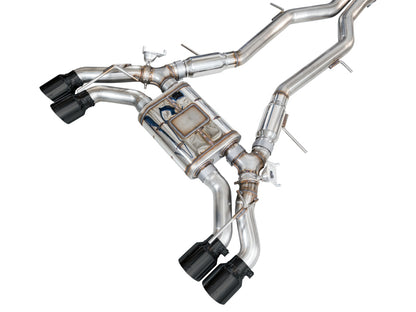 AWE 22-26 Cadillac CT5-V Blackwing SwitchPath Exhaust - Diamond Black Tips