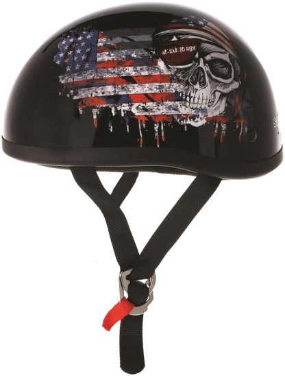 Bikers Choice Skid Lids Live To Ride Original Helmet - XS - 649512