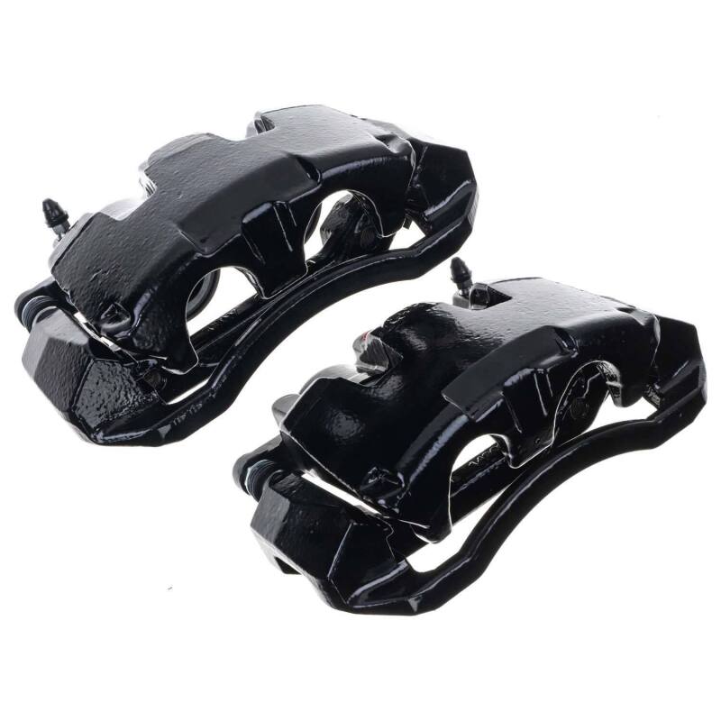 Power Stop 05-08 Dodge Dakota Front Black Caliper - Pair w/Bracket PowerStop