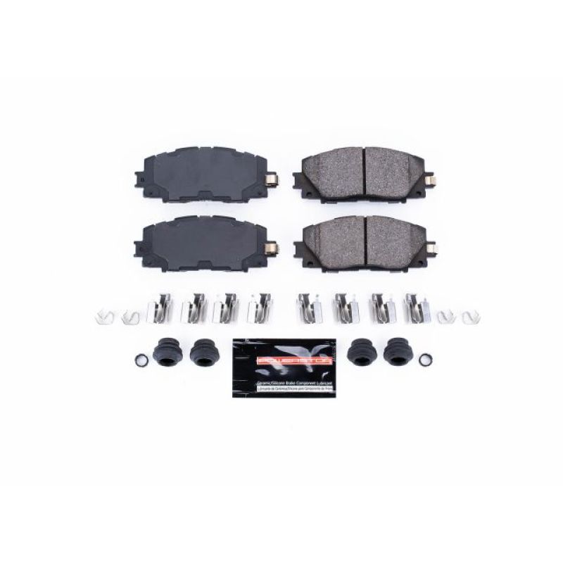 Power Stop 2013 Scion iQ Front Z23 Evolution Sport Brake Pads w/Hardware PowerStop