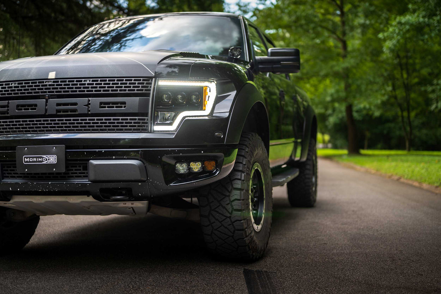 XB LED Headlights: Ford F-150 (09-14 / White DRL / Set)