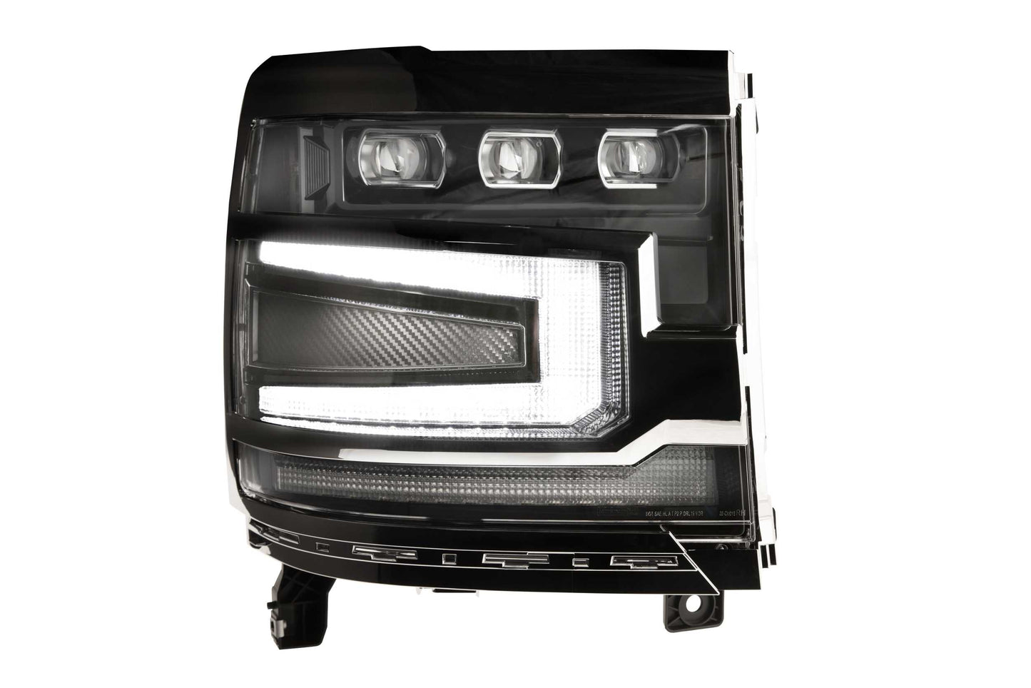 XB LED Headlights: Chevrolet Silverado 1500 (16-18 / Set)
