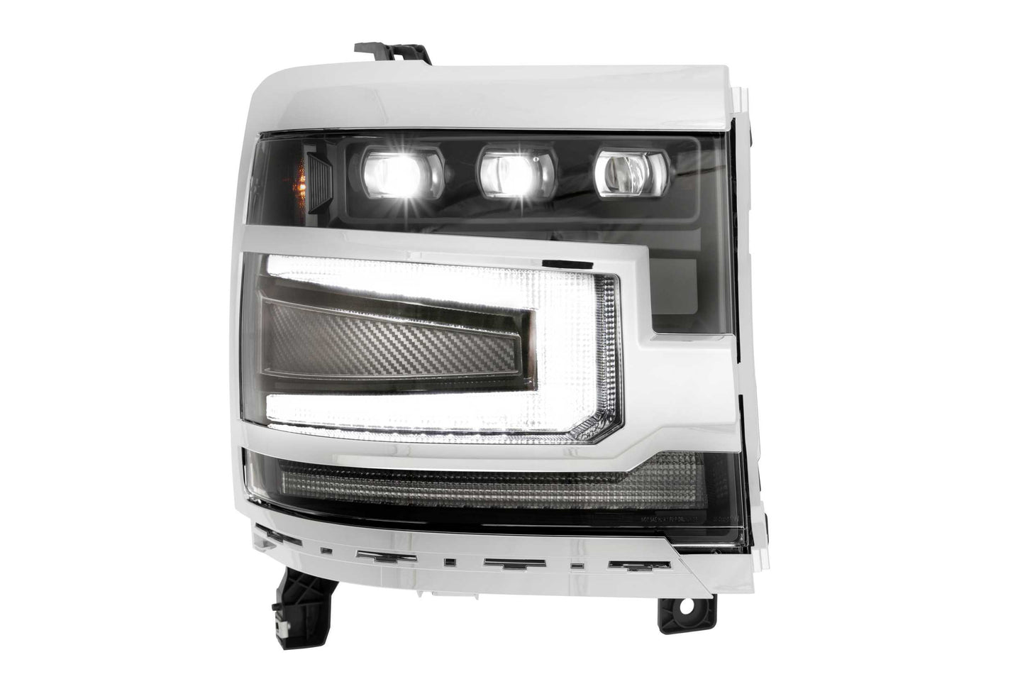 XB LED Headlights: Chevrolet Silverado 1500 (16-18 / Set)