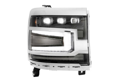 XB LED Headlights: Chevrolet Silverado 1500 (16-18 / Set)