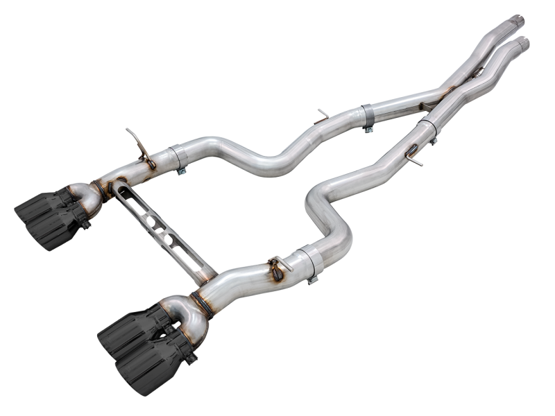 AWE Tuning BMW F8X M3/M4 Track Edition Catback Exhaust - Diamond Black Tips AWE Tuning