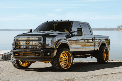 XB LED Headlights: Ford Super Duty (11-16 / White DRL / Set)