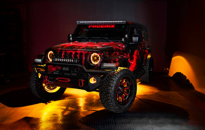 Oracle Jeep Wrangler JK/JL/JT High Performance W LED Fog Lights - ColorSHIFT w/o Controller ORACLE Lighting