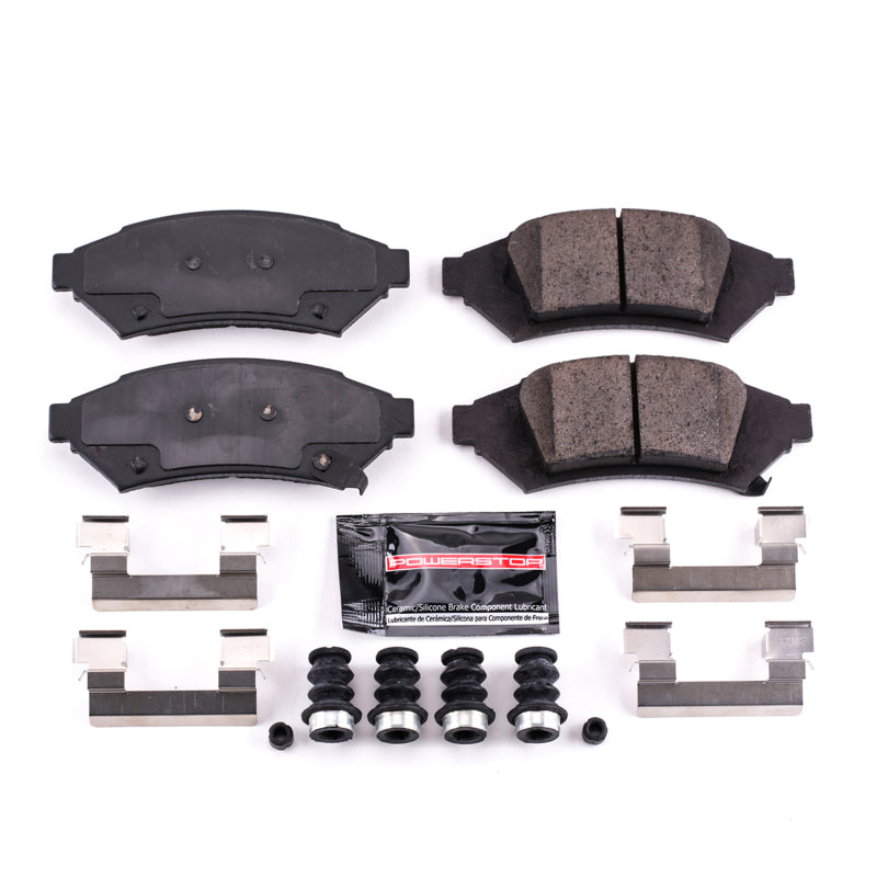 Power Stop 2004 Pontiac Grand Prix Front Z23 Evolution Sport Brake Pads w/Hardware PowerStop