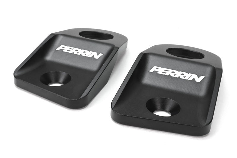 PERRIN 15-21 Subaru WRX / STI Upper Radiator Bracket Set - Black