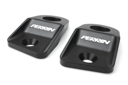 PERRIN 15-21 Subaru WRX / STI Upper Radiator Bracket Set - Black