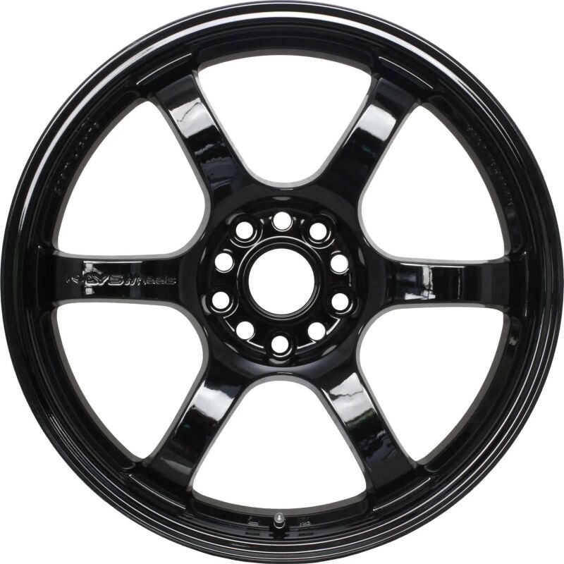 Gram Lights 57DR 18x9.5 +38 5-120 Glossy Black Wheel