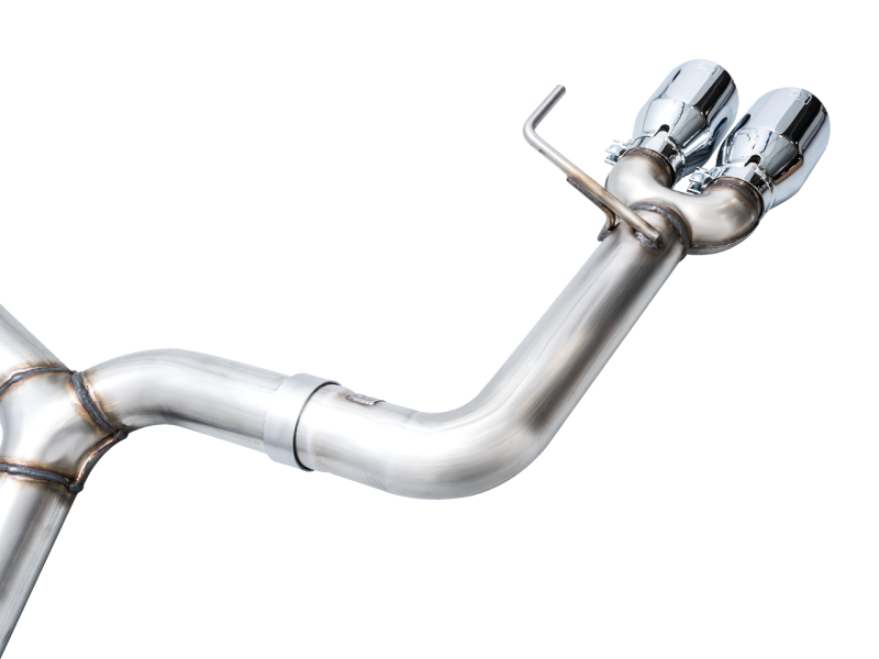 AWE Tuning 2022+ VB Subaru WRX Track Edition Exhaust - Chrome Silver Tips AWE Tuning