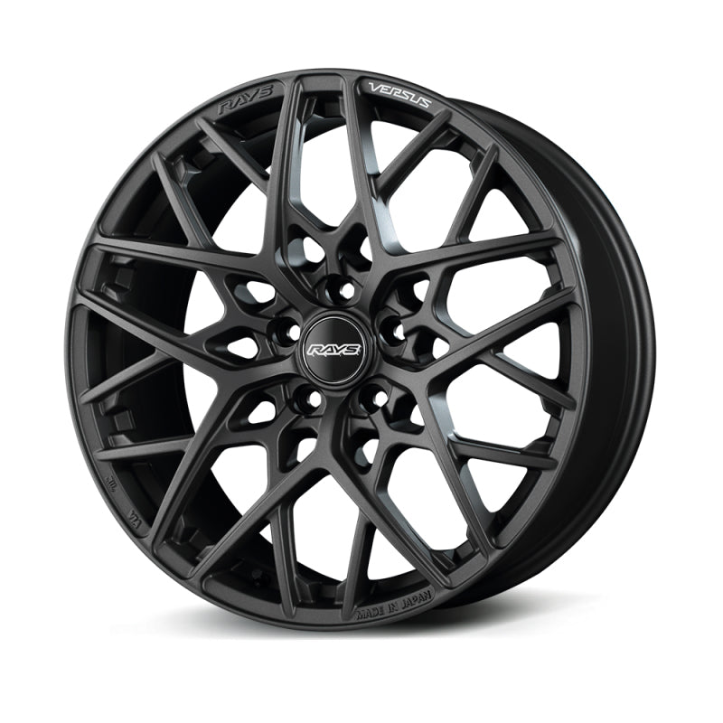 Versus VV25M 20X8.5 / +36 / 5x120 - Matte Super Dark Gunmetal