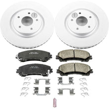 Load image into Gallery viewer, Power Stop 14-19 Nissan Rogue Front Z17 Evolution Geomet Coated Brake Kit