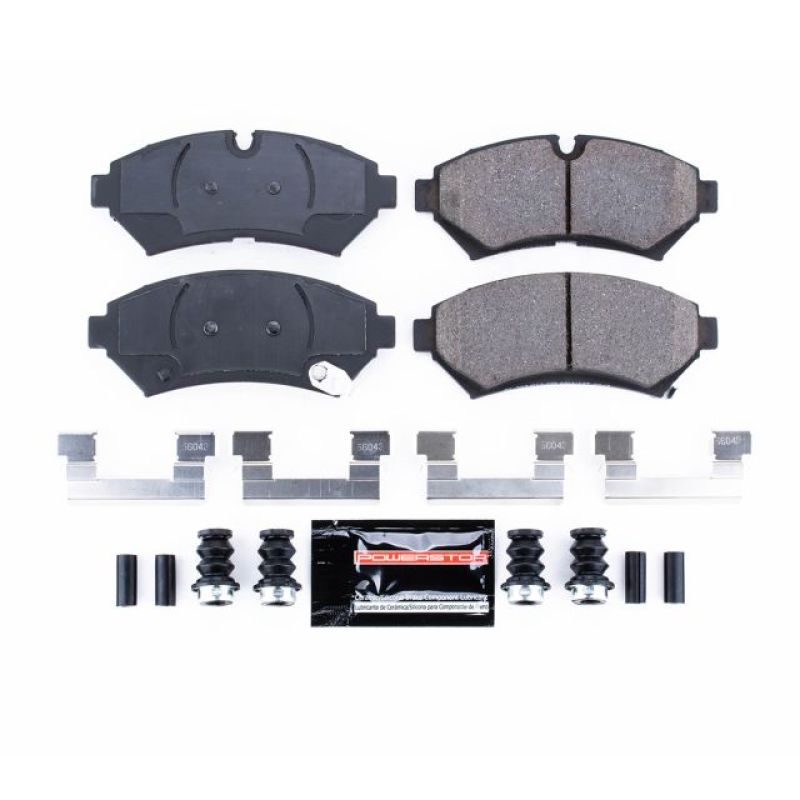 Power Stop 98-02 Cadillac Seville Front Z23 Evolution Sport Brake Pads w/Hardware PowerStop