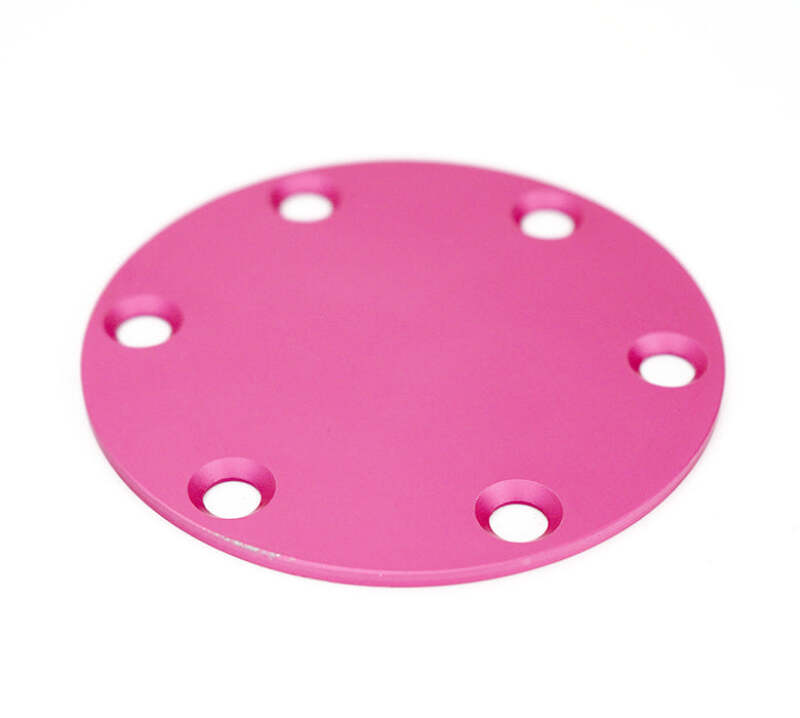 NRG Horn Delete Plate Laser Logo - Pink - STR-250PK