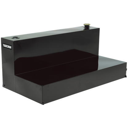 Tradesman Steel L-Shape Liquid Storage Tank (Full Size) - Black Tradesman