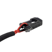 Load image into Gallery viewer, Borne Off-Road Winch Hook - 3/8in Rope - Hand Strap - Red