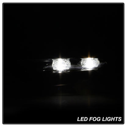 Spyder 15-19 Chrysler 300 OEM LED Fog Lights W/Switch- Clear FL-C30015-LED-C SPYDER