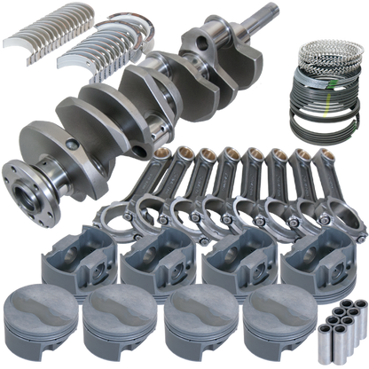 Eagle Ford FE 4.250in Crank 6.700in I-Beam Rods -7cc Flat Top 4.270in Pistons Rotating Assembly
